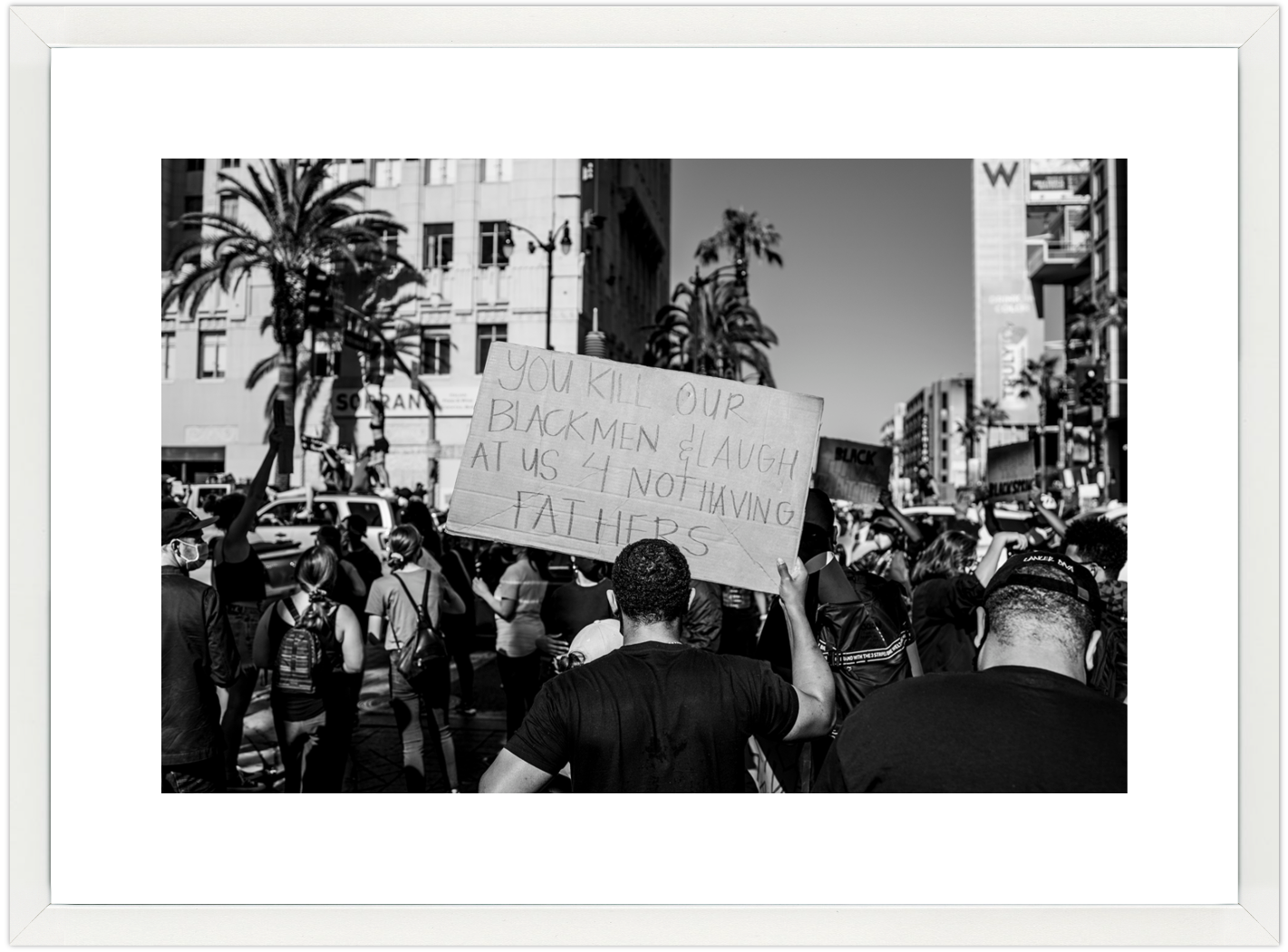 Black Lives Matter March - Hollywood, California, June 7, 2020
